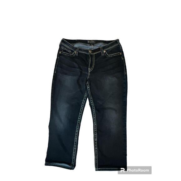 Silver Jeans Denim - Silver Suki high capri cropped jeans